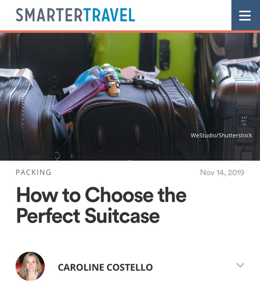 How to Choose the Perfect Suitcase: Smarter Travel