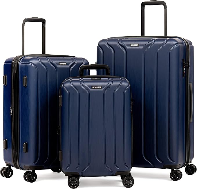 Bundle: 3 Piece Luggage Set + Packing Cubes